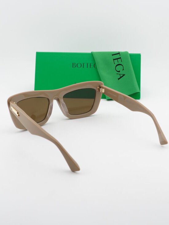 Bottega Veneta BV1283S 003 Square Women Sunglasses - Brown main image 6